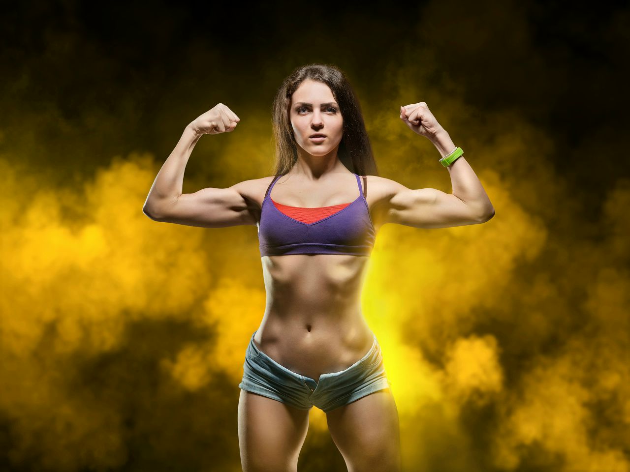 Athletic girls in Cuenca